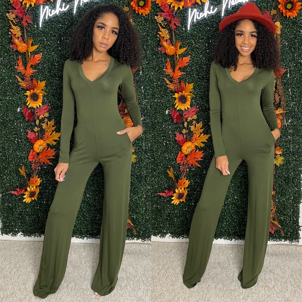 Green Jumpsuit